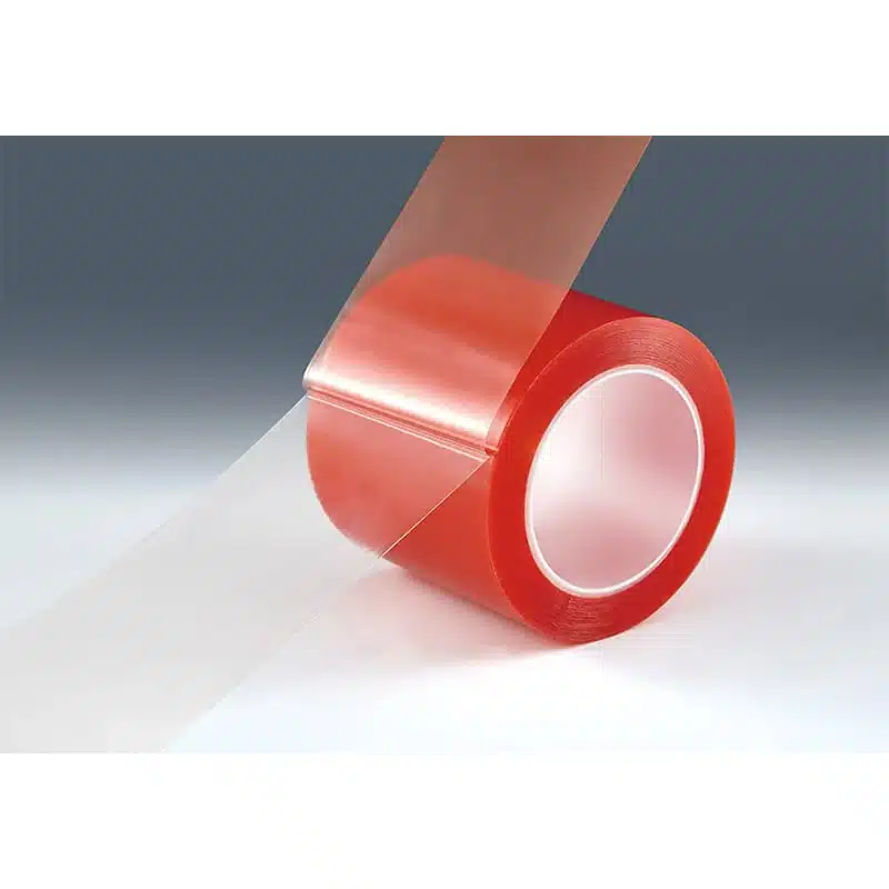 kırmızı taşıyıcılı filmin çift taraflı bant