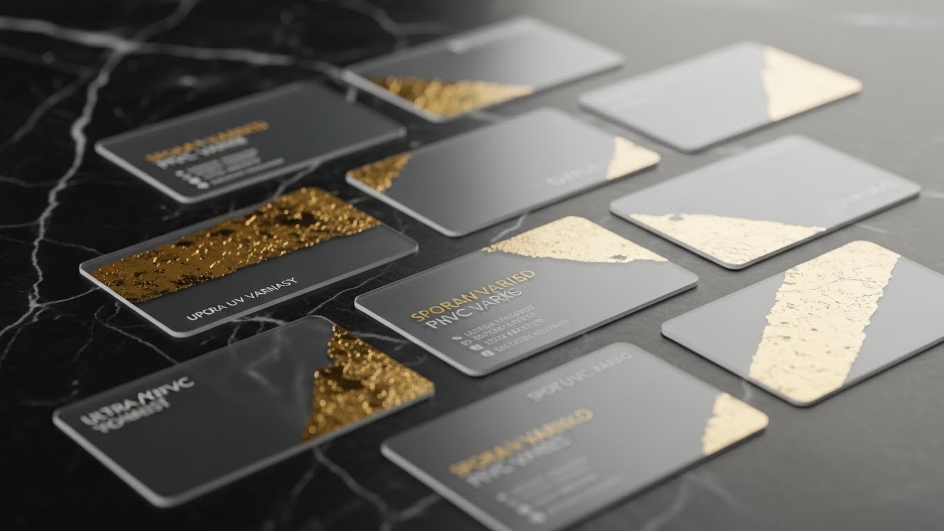 Şeffaf ve Buzlu PVC Kartvizit Üretim Rehberi [A'dan Z'ye Teknikler]