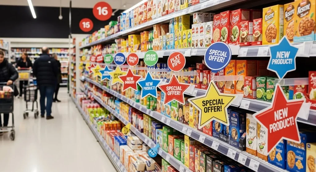 Market Raf Şeritleri